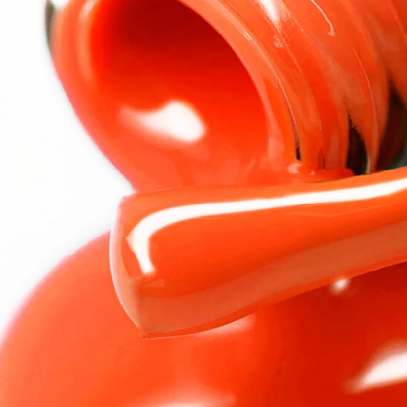 PNB Gel lak na nehty - 255 Orange Fire, 8 ml