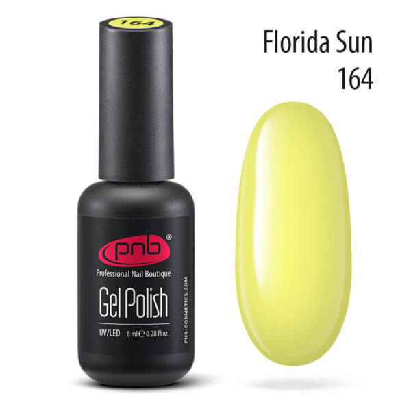 PNB Gel lak na nehty - 164 Florida Sun, 8ml