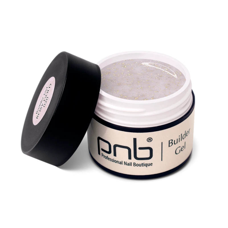 PNB UV/LED Builder Gel Modelovací gel - Rosy Gold, 15ml