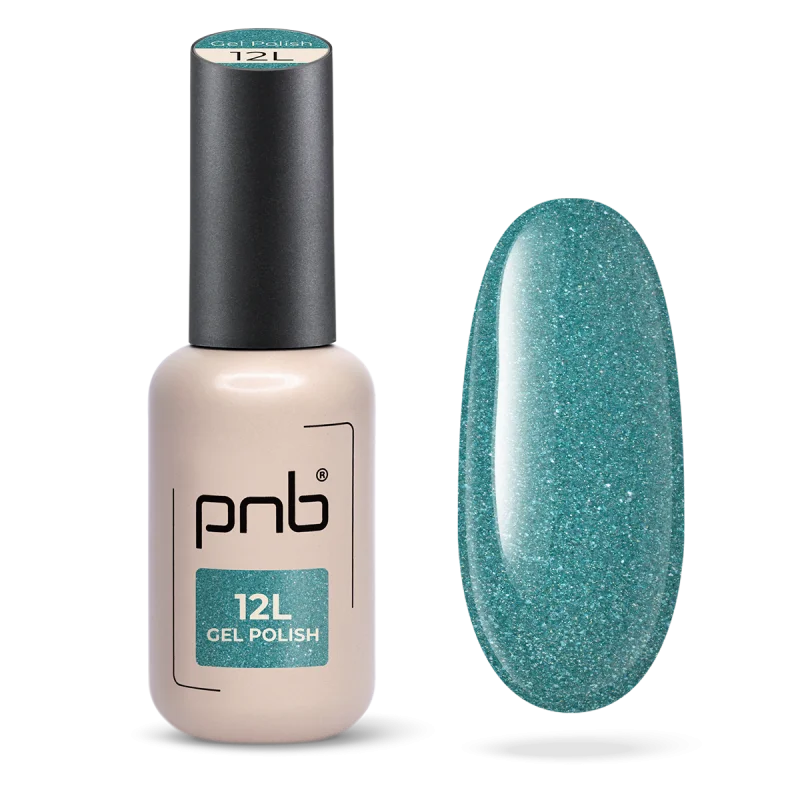 PNB Gel lak na nehty - 12L Deep Emerald, 8 ml