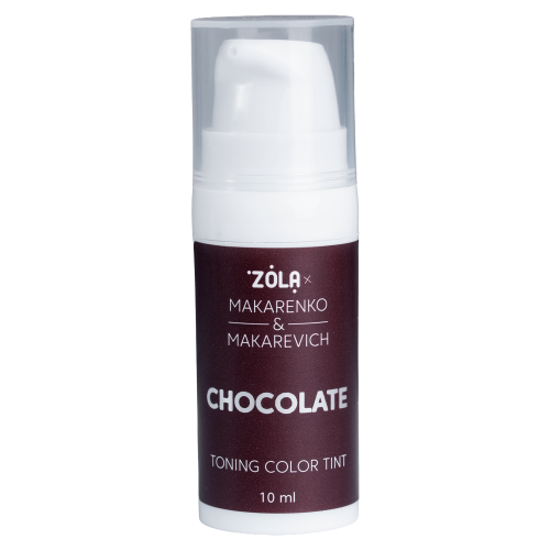 ZOLA x Makarenko x Makarevich Toning Color Tint Chocolate - Tónovací barva na obočí, 10 ml