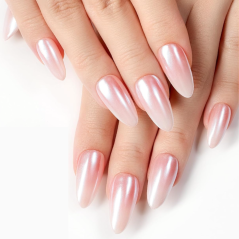 Prášek na nehty Pearl Effect  - Pink