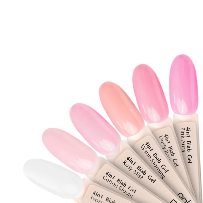 PNB UV/LED Gel BIAB 4 in 1 - 09 Pink Aura, 17 ml