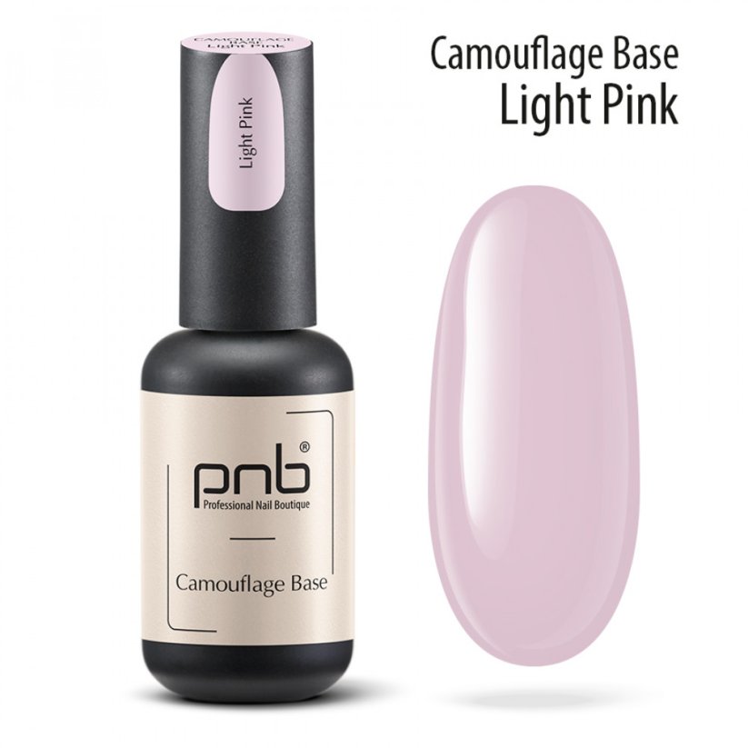 Камуфлирующая база PNB, 8 мл Light Pink