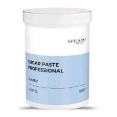 Epilax depilační cukrová pasta - Soft, 1400 g.