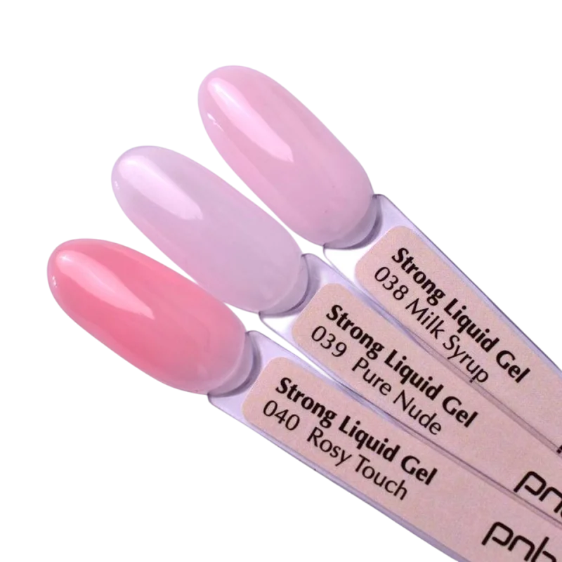 PNB Моделирующий гель и база Strong Iron Gel - 040 Rosy Touch, 8мл