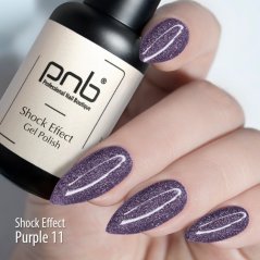 PNB Reflexní gel lak na nehty, 11 Purple, 8ml