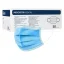 Mercator Medical OPERO chirurgická třívrstvá ústenka z netkané textili s gumičkou - modrá, 50 ks