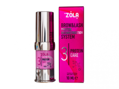 ZOLA Brow & Lash Protein Reconstruction System – Step 3 (Protein Care), розовый, 10 мл