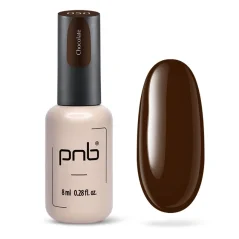 PNB Gel lak na nehty - 050 Chocolate, 8 ml