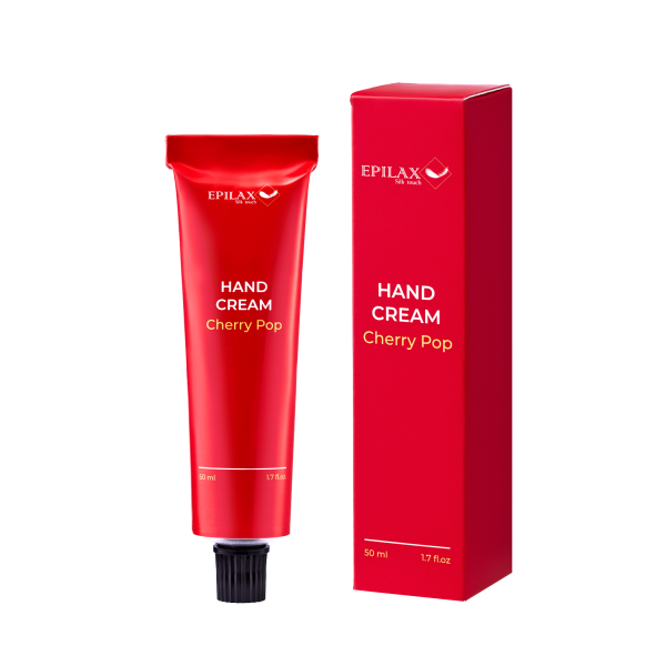 Epilax Silk Touch Hydratační a vyživující krém na ruce - Cherry Pop, 50 ml