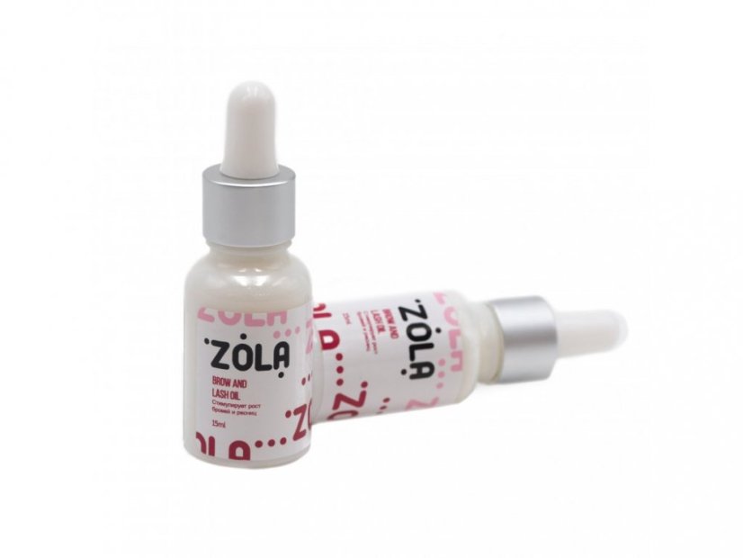 ZOLA olej na podporu růstu obočí a řas, 15 ml