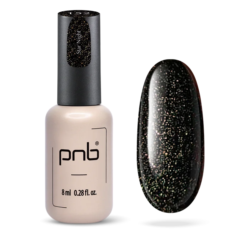 PNB Гель-лак для ногтей - 152 Star Night, 8 мл