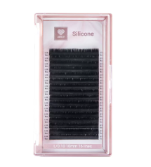 LOVELY umělé řasy “Silicone” Mix C+ 0.07 9 - 11 mm (16 řádků)