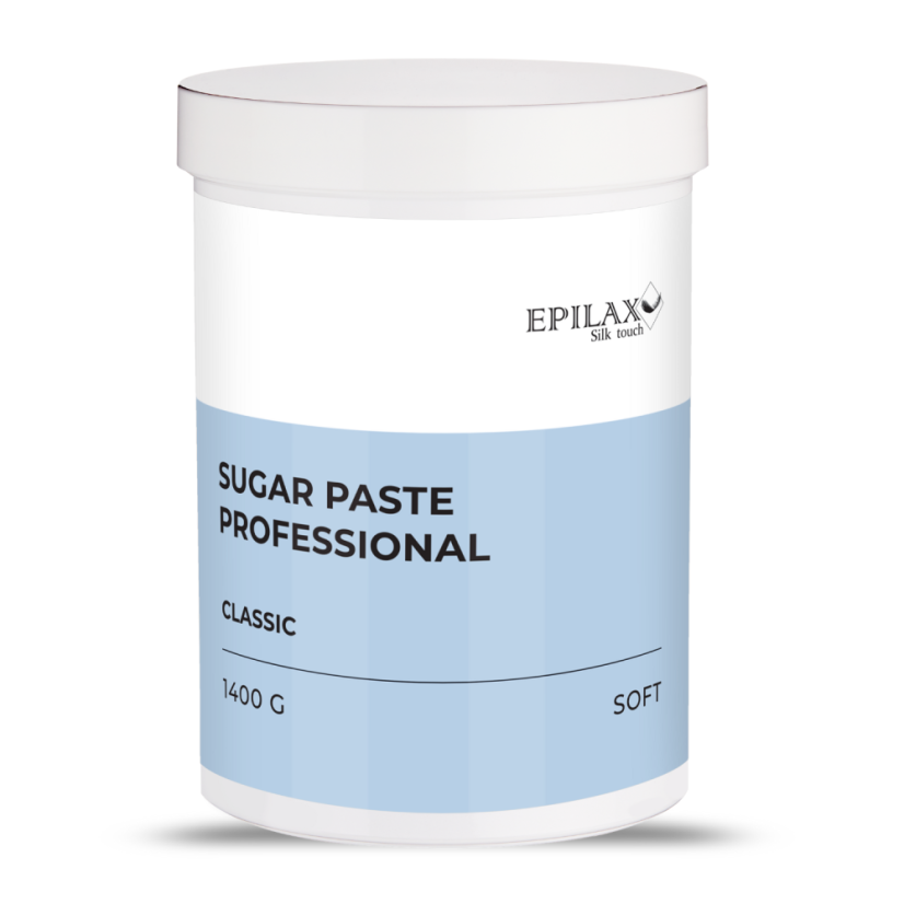 Epilax depilační cukrová pasta - Soft, 1400 g.