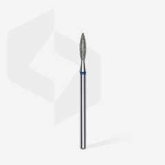 Diamantová freza modrá,  plamínek, STALEKS PRO 2,3/10mm - FA10B023/10