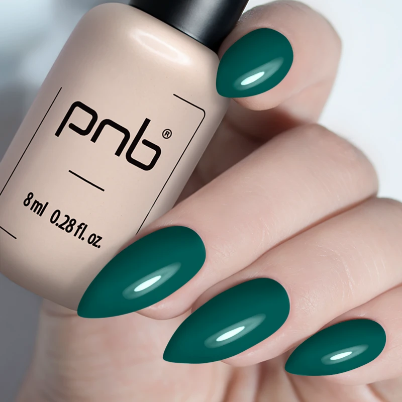 PNB Gel lak na nehty - 387 Emerald Skyline, 8 ml