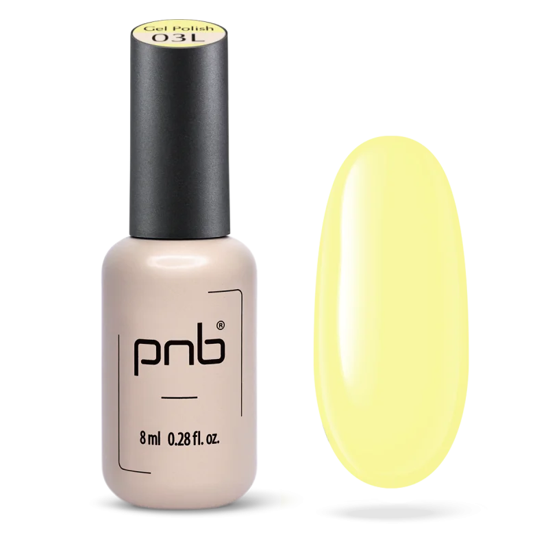 PNB Gel lak na nehty - 03L Citrone, 8 ml