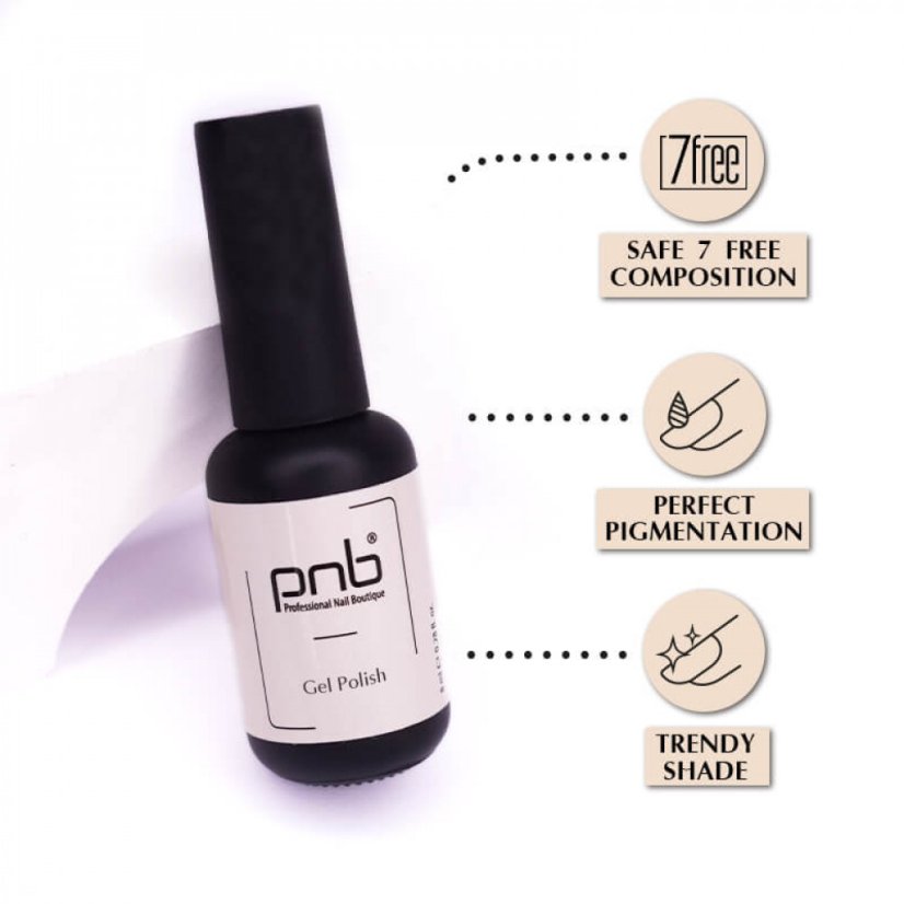 PNB Gel lak na nehty - 169 Charm, 8 ml