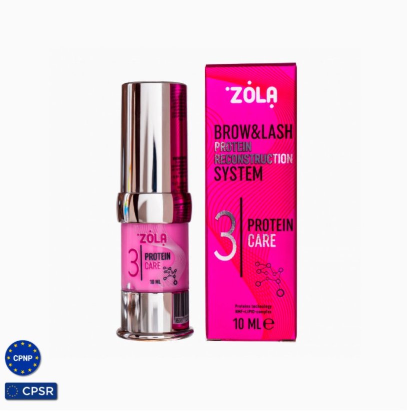 ZOLA Brow & Lash Protein Reconstruction System – Krok 3 Protein Care, 10 ml