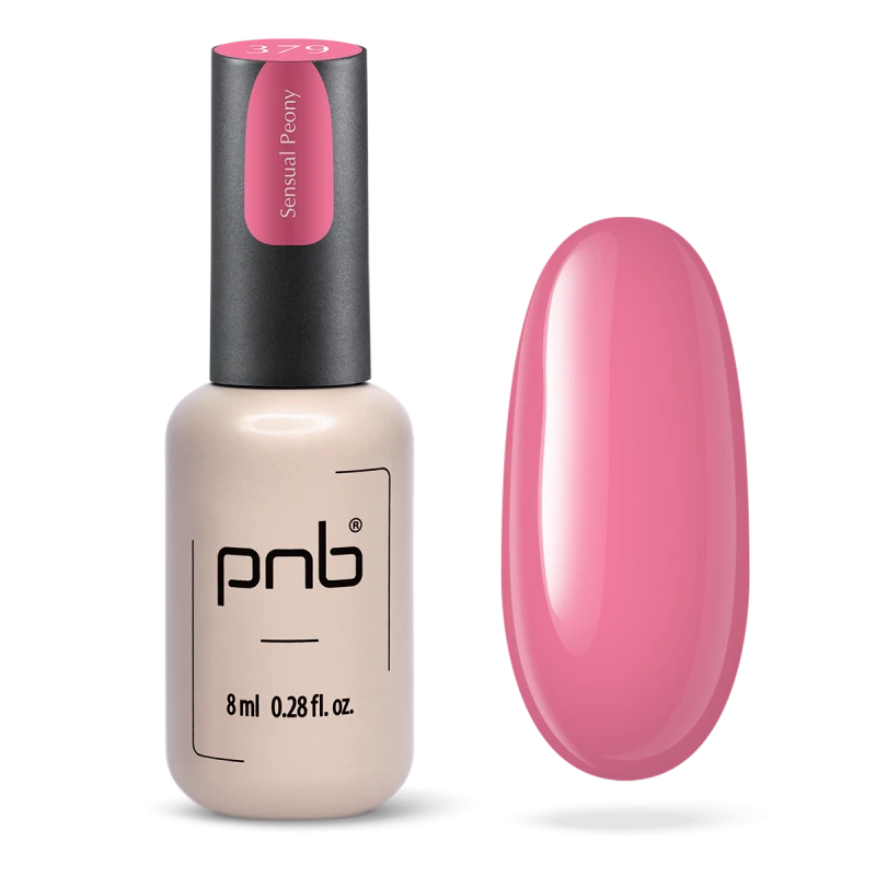 PNB Gel lak na nehty - 379 Sensual Peony, 8 ml