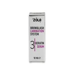 ZOLA Brow & Lash Lamination System – Krok 3 (Keratinové sérum) 10 ml