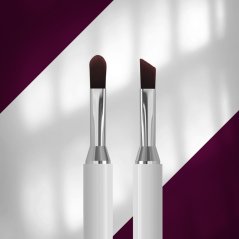 STALEKS EXCLUSIVE Oboustranný štětec na gel 11 mm / 9 mm - NBX-06/09